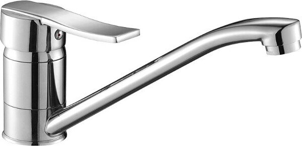 Bateria zlewozmywakowa stojca Kuchinox Madera BQM 060D, chrom byszczcy, ceramika 40 mm, ruchoma wylewka, 5 lat gwarancji