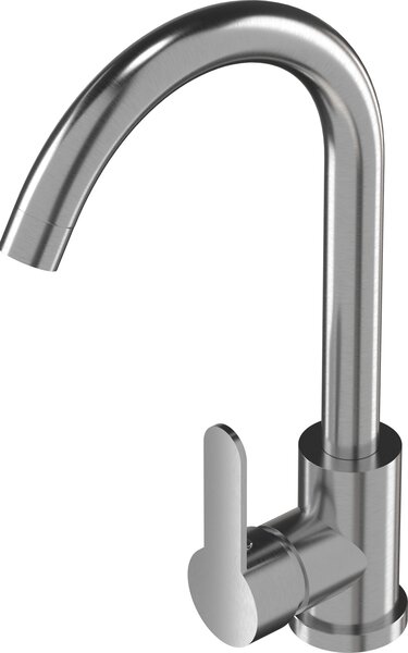 Granitan | MUNA – bateria kuchenna – obrót o 360° – chrom – stal nierdzewna – gowica ceramiczna