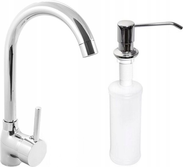 Granitan | KUCHNIA – bateria kuchenna – obrót o 360° – chrom – mosidz – gowica ceramiczna