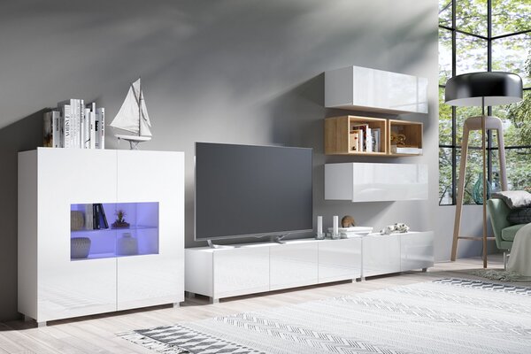 Komoda Celeste - 100 cm - biały