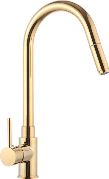 Bateria kuchenna Bateria kuchenna jednouchwytowa Zota bateria kuchenna Mosiny zlewozmywak kuchenny
