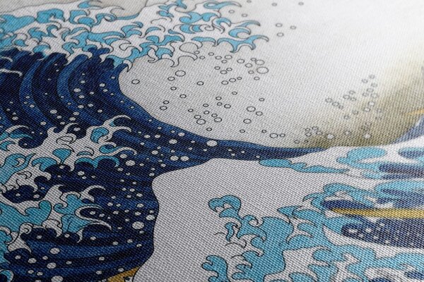 Obraz reprodukcja Wielka fala w Kanagawie - Katsushika Hokusai