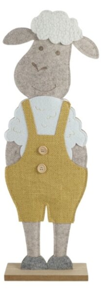 Wielkanocna dekoracja FELT LAMB 50 cm - różne kolory Kolor: Zielony