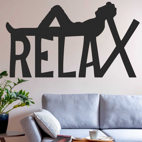 Drewniany obraz na ścianę relaks | SENTOP
