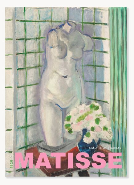 Plakat Henri Matisse - Antique et Oeillets