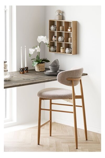 Wielopoziomowa półka z litego drewna sosnowego w naturalnym kolorze 46 cm Moss – House Nordic