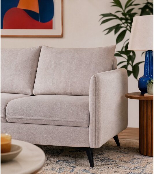 Beżowa sofa 138 cm Juli Bis – Ropez