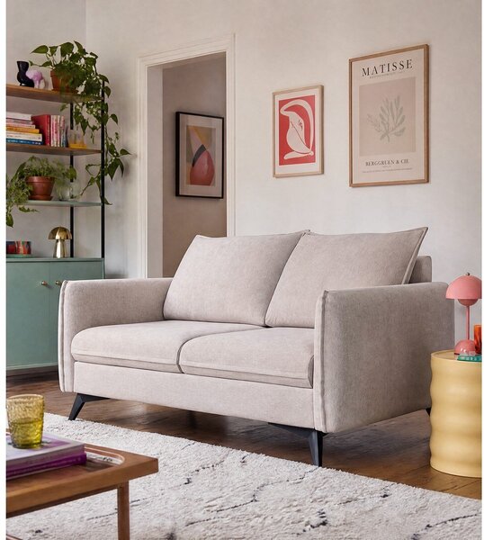 Beżowa sofa 138 cm Juli Bis – Ropez