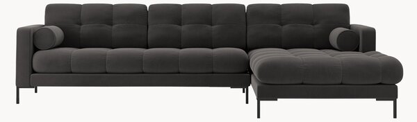 Sofa narożna o wyglądzie aksamitu Bali (5-osobowa)