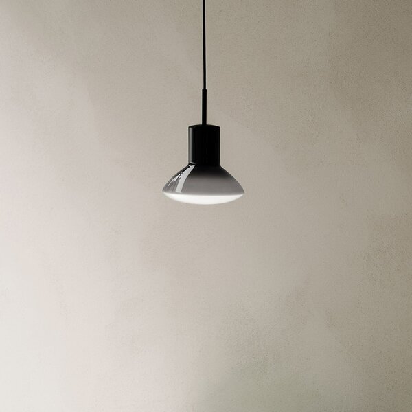 Lampa Wisząca GRUPA, Onda, ściemnialny, szary, salon, aluminium, design