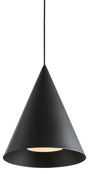Lampa Wisząca LOOM DESIGN, Hanzu, ściemnialny, czarny, salon, aluminium, nowoczesny
