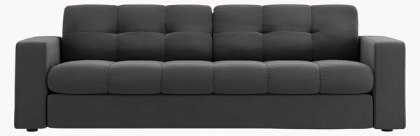 Sofa z weluru Yohan (3-osobowa)