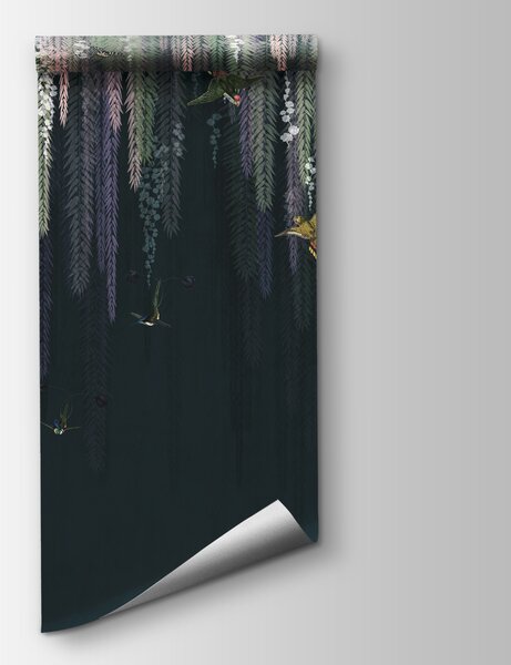 Fototapeta Kolibry z drzewa, Fototapety design, Popularne Fototapety, u97143 - Tapeko.pl