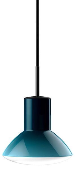 Lampa Wisząca GRUPA, Onda, ściemnialny, niebieski, salon, aluminium, design