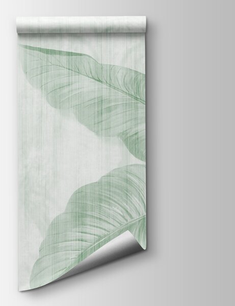 Fototapeta Bujne liście w delikatnych odcieniach zieleni, Fototapety Natura, Popularne Fototapety, u00299v4 - Tapeko.pl