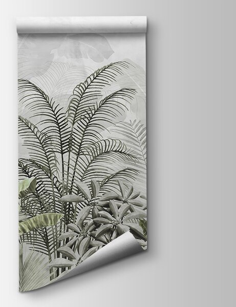 Fototapeta Tapeta z roślinami, Fototapety Las tropikalny, Popularne Fototapety, u71284v3 - Tapeko.pl