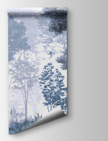 Fototapeta Las z drzewami i roślinami, Fototapety Las, Popularne Fototapety, u72134v1 - Tapeko.pl