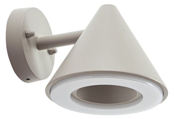 Zewnętrzna Lampa Lindby, Soran, szary, metal, nowoczesny