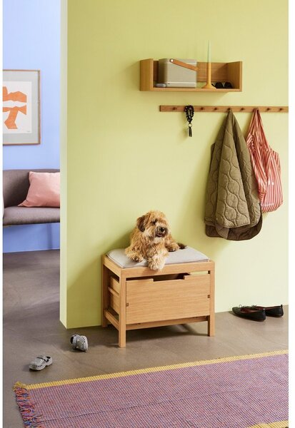 Półka w dekorze dębu w naturalnym kolorze 64 cm Gap – Hübsch