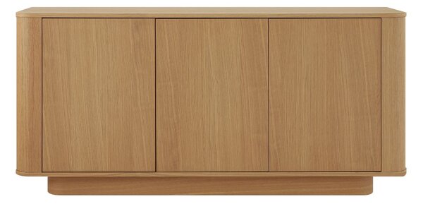 Drewniana komoda Navan 160 cm, naturalny dąb