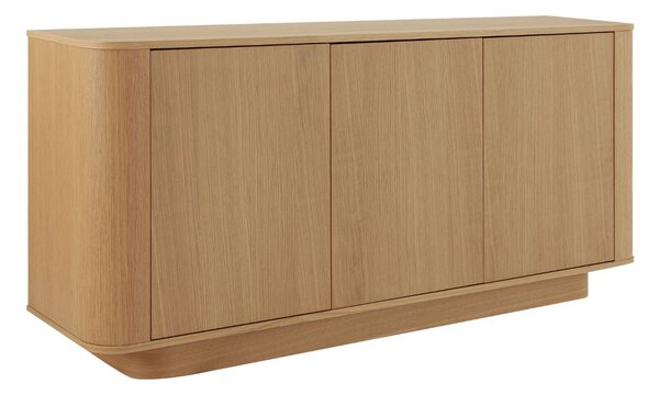 Drewniana komoda Navan 160 cm, naturalny dąb