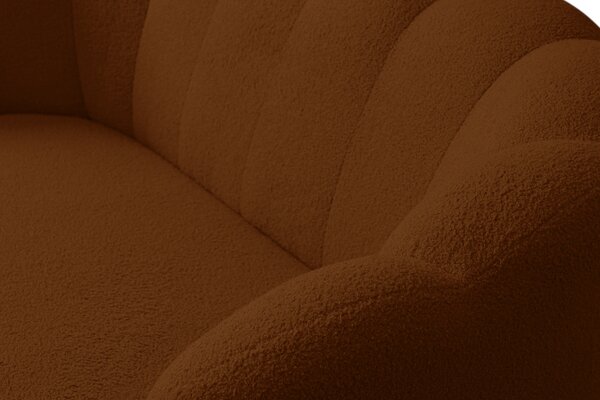 Sofa MARONTI boucle miedziany