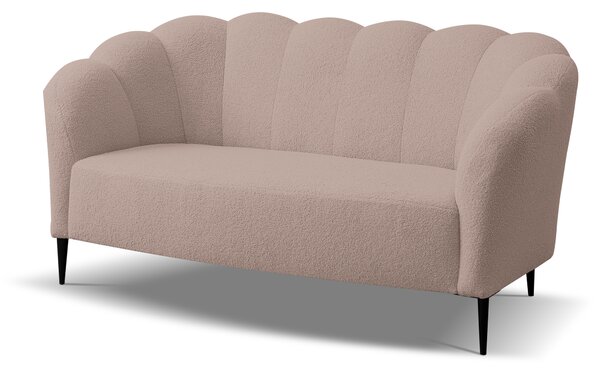 Sofa MARONTI boucle różowy
