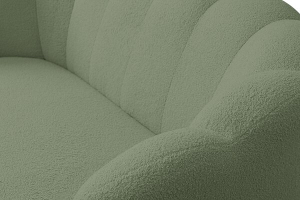 Sofa MARONTI boucle zielony