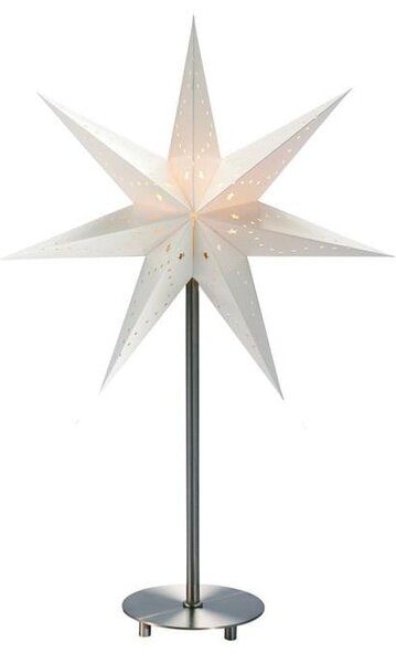 Biała dekoracja świetlna Markslöjd Saturnus, wys. 52 cm