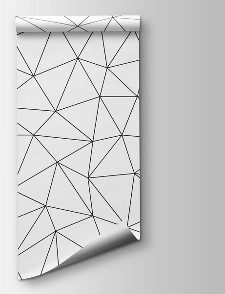 Fototapeta Czarno-biały wzór, Fototapety Geometryczne, Popularne Fototapety, u98560 - Tapeko.pl