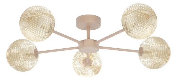 Pięcioramienna lampa sufitowa E7-T63