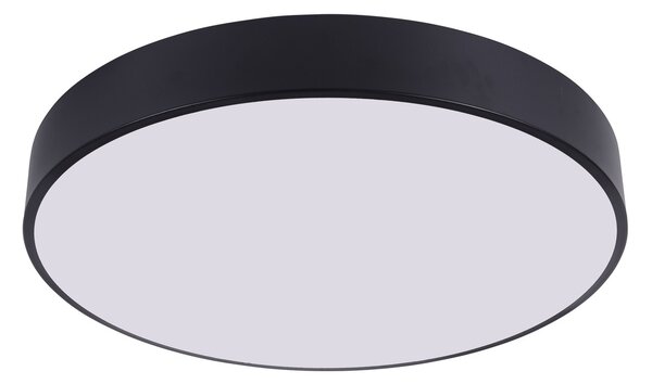 NOWOCZESNA LAMPA SUFITOWA PLAFON CZARNY ORBO D60