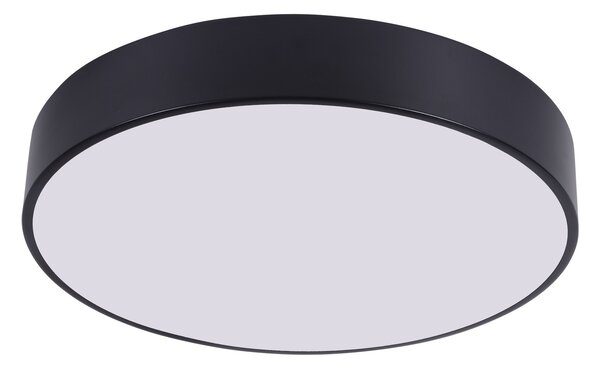 NOWOCZESNA LAMPA SUFITOWA PLAFON CZARNY ORBO D50