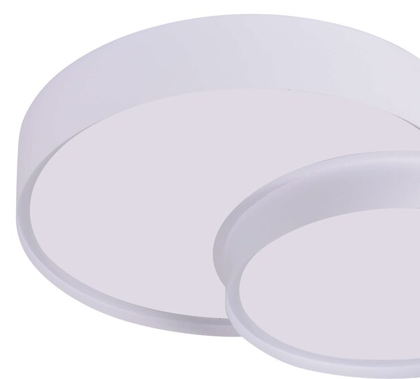 NOWOCZESNA LAMPA SUFITOWA PLAFON BIAŁY ORBO DUO D40