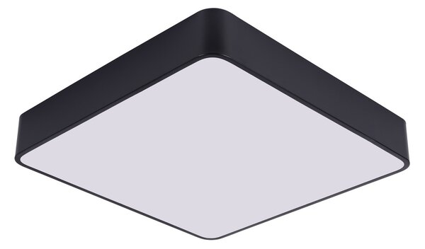 NOWOCZESNA LAMPA SUFITOWA PLAFON CZARNY CUBO D50