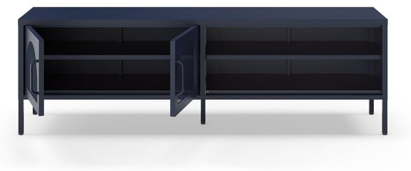 Ciemnoniebieska szafka pod TV 160x50 cm Diora – Marckeric