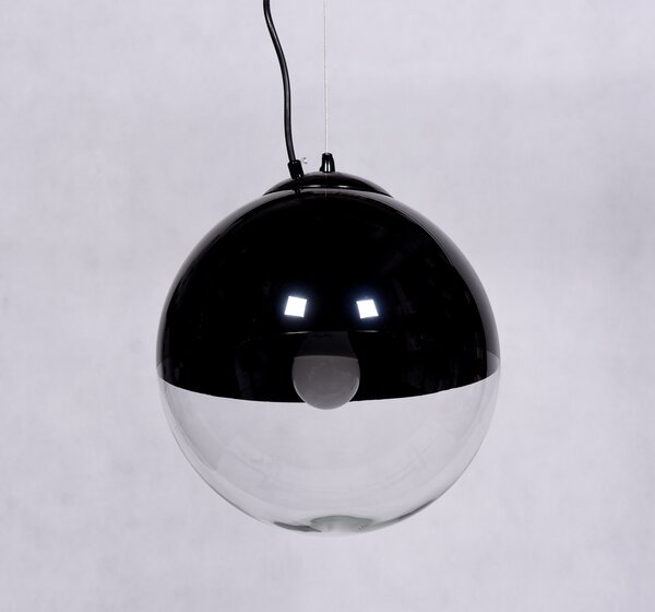 NOWOCZESNA LAMPA WISZĄCA CZARNA IBIZA