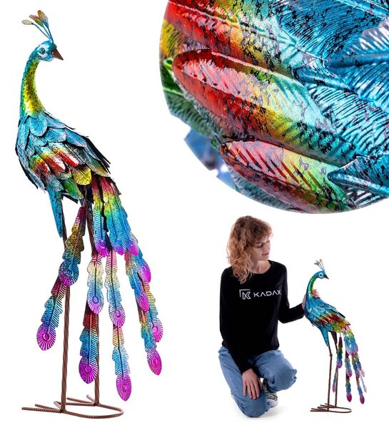 Figura ogrodowa Esson paw stalowa 78 cm