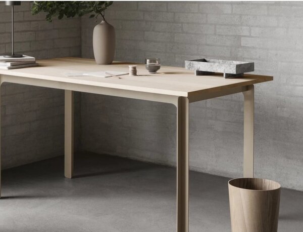 Biurowy kosz na śmieci z drewna dębowego w naturalnym kolorze 9 l WILO – Blomus