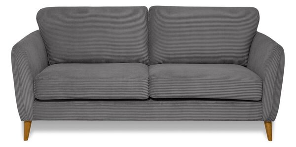 Ciemnoszara sztruksowa sofa 170 cm Paris – Scandic