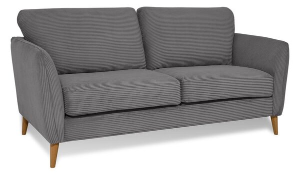 Ciemnoszara sztruksowa sofa 170 cm Paris – Scandic