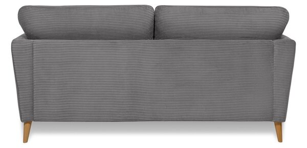 Ciemnoszara sztruksowa sofa 170 cm Paris – Scandic