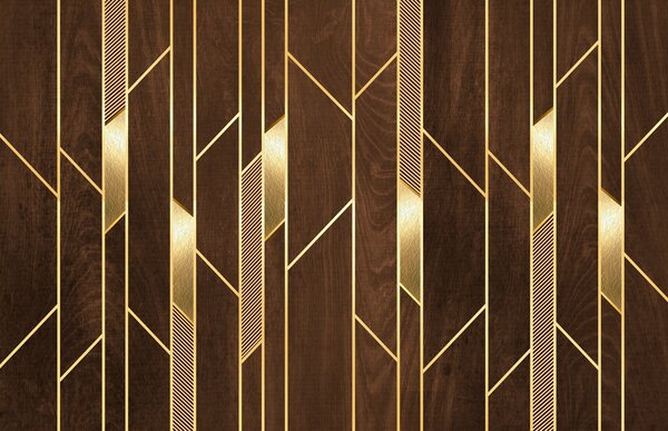 Fototapeta Eleganckie linie na bogatej fakturze drewna, Fototapety Drewno, Popularne Fototapety, u99386 - Tapeko.pl