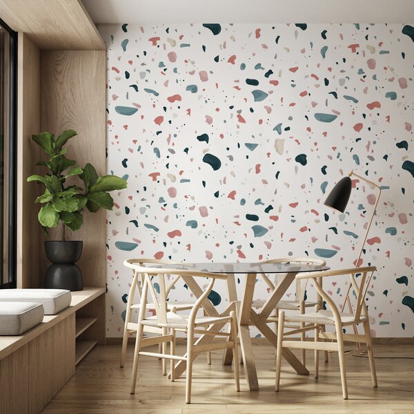 Fototapety Wielokolorowe lastryko do jasnych wnętrz, Fototapeta Terrazzo, u99664 : Uwalls.pl