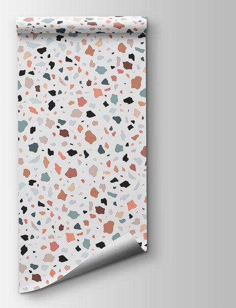 Fototapeta Wielokolorowa, nakrapiana powierzchnia, Fototapety Geometryczne, Popularne Fototapety, u99671 - Tapeko.pl