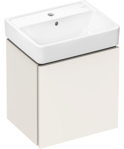 Umywalka HANSGROHE Xilesa E 54395780 Piaskowy beż matowy + szafka Xanuia Q