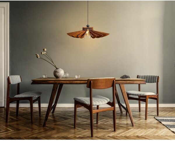 Lampa wisząca w naturalnym kolorze ø 52 cm – Opviq lights