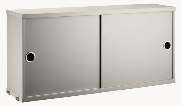 Szafka z drzwiami przesuwnymi String System, S 78 x G 20 cm