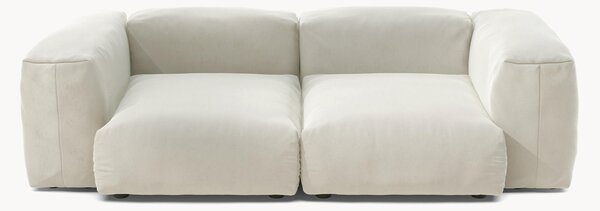 Sofa modułowa z aksamitu Vetsak (2-osobowa)