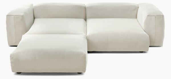 Sofa modułowa z aksamitu Vetsak (3-osobowa)